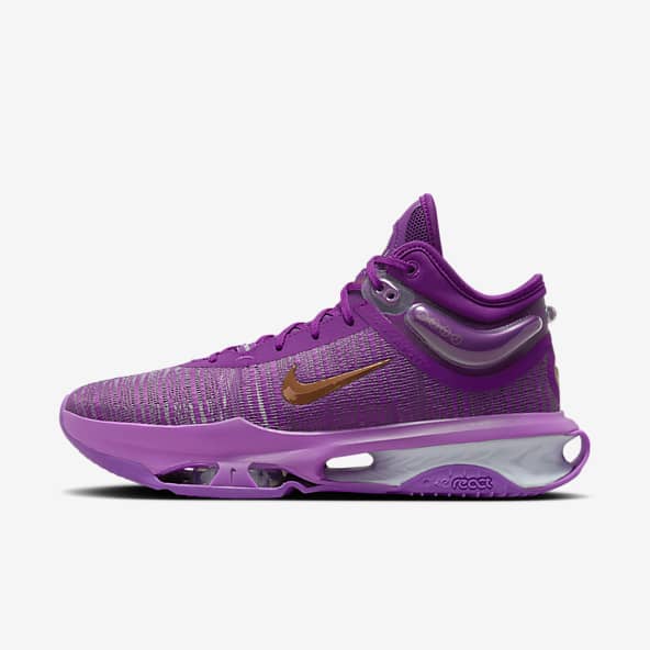 Morado Basquetbol Calzado. Nike US